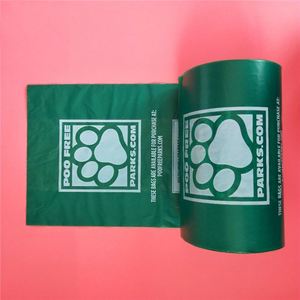 Eco-Friendly HDPE <b>Dog</b> Poop Waste Bags Biodegradable Compostable Vest Handle <b>T</b>-<b>Shirt</b> Style Gravure Printed Disposable 2026 Brand - Product Image 4