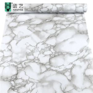 Controsoffitto copre carta da parati a buccia e bastone autoadesiva in marmo rotolo di carta da parati papel de contatto de marmol - Product Image 4