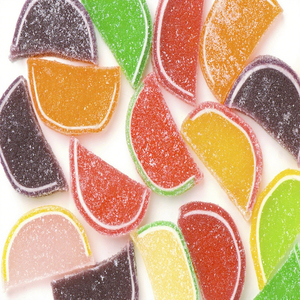 Bán buôn nhiều màu trái cây Hương vị Gummy Kẹo Cam Dưa Hấu lát hình thái lát đa Thạch trái cây kẹo - Product Image 5