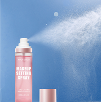 Cosmétiques - Brume fixante pour maquillage liquide longue tenue - Imperméable - Pour tous types de peau - Spray scintillant - Enlumineur - Paillettes pour le corps - Paillettes pour le visage