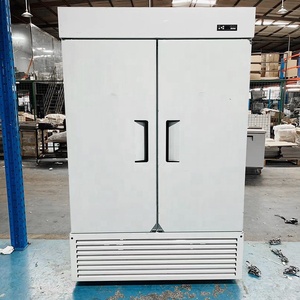 Refrigerador Comercial de Acero Inoxidable de 2 Puertas, Refrigerador y Congelador para Cocina - Product Image 6