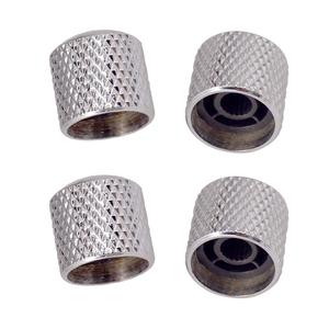 Set di 4 pezzi di manopole di controllo del tono del Volume della chitarra elettrica in acciaio e tipo di potenziometro in plastica - Product Image 6