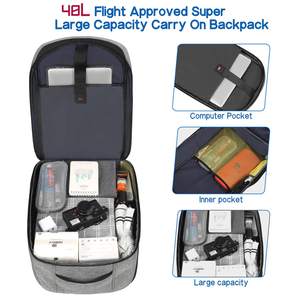 Logotipo personalizado viajes al aire libre ocio mochila escolar mochilas fabricante hombres <span class=keywords><strong>deporte</strong></span> inteligente negocio portátil mochila con USB - Product Image 3