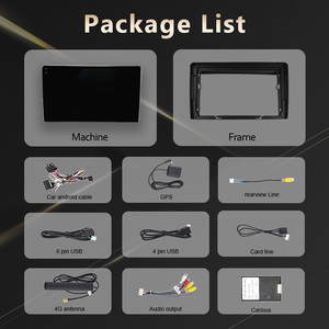 2K Universal mejor calidad 9 "<span class=keywords><strong>Car</strong></span> Auto Radio 8 + 256G <span class=keywords><strong>Monitor</strong></span> de coche para <span class=keywords><strong>Hyundai</strong></span> Azera TG 2005-2011 Carplay BT DSP DVD pantalla táctil - Product Image 3