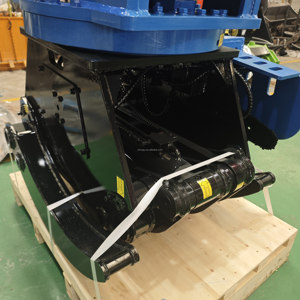 <span class=keywords><strong>Scie</strong></span> <span class=keywords><strong>à</strong></span> grappin hydraulique pour excavatrice, attache forestière, <span class=keywords><strong>pince</strong></span> <span class=keywords><strong>à</strong></span> bois rotative <span class=keywords><strong>à</strong></span> 360 degrés pour l'abattage d'arbres, la coupe de bois et le défrichement - Product Image 2