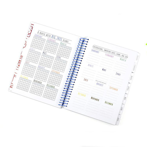 สมุดบันทึกตัวอย่าง<span class=keywords><strong>ฟรี</strong></span> สมุดวางแผนรายสัปดาห์แบบปกแข็ง สมุดจดบันทึกประจำวัน รายสัปดาห์ รายเดือน สมุดวางแผนและสมุดบันทึกแบบกำหนดเอง - Product Image 6