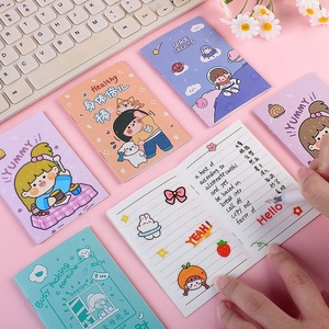 Mini cuaderno de bolsillo Punta de cepillo oblicua Superficie suave Tamaño Jumbo-Regalo pequeño para estudiantes de escuela primaria de jardín de infantes fabricados - Product Image 2
