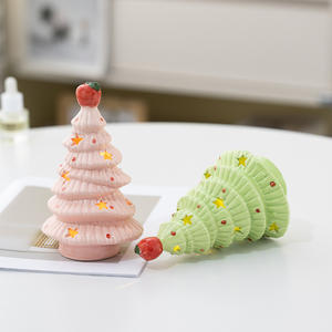 Lumières de Noël pour l'arbre, décorations de Noël, ornements en céramique - Product Image 3