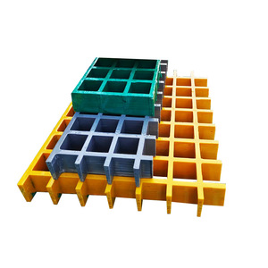 Rejilla de FRP al por Mayor de Fábrica con Servicio de Corte Anticorrosión y Antifuego Disponible, Uso Industrial, Calidad Garantizada - Product Image 3