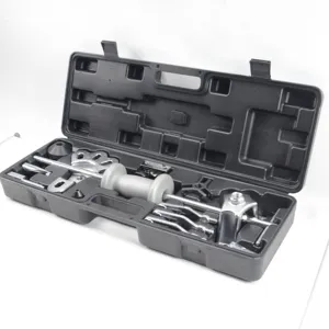 XC9027C 18 pièces Kit d'extraction de moyeu de roulement automobile/outil d'extraction de joint d'essieu