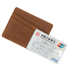 <span class=keywords><strong>Portafoglio</strong></span> di Business Titolare Della Carta di Credito Del Supporto di Carta di Cuoio Della Mucca in Pelle Multi-Card-Bit di <span class=keywords><strong>Portafoglio</strong></span> - Product Image 4