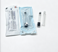 Cartouche en verre de 3 ml, emballage individuel, conteneur en verre personnalisé