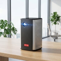 Nouveau projecteur DLP portable Android P70 4K, 130 ANSI Lumens, avec batterie intégrée, haut-parleurs, compatible 3D, idéal pour les professionnels