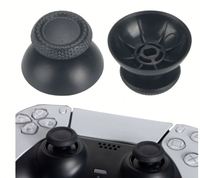 Joystick Thumbstick Cap Pour PS5 Game Controller Thumb stick Button Joystick Caps accessoires de jeu noir