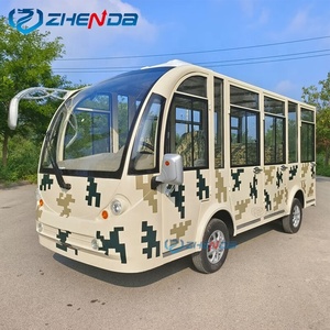 รถบัสไฟฟ้าชมวิวขนาดเล็ก 14 ที่นั่ง ลดราคาพิเศษ พร้อมบริการรับส่ง ใช้แบตเตอรี่ตะกั่วกรด/ลิเธียม โครงสร้างเหล็กชุบสังกะสีแบบจุ่มร้อน - Product Image 6