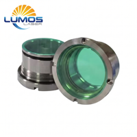 Pièces d'équipement laser : Ensemble de lentilles de focalisation et de collimation D30 F125 F155 avec support, compatible avec le kit de tête Raytools BM111