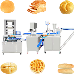 Machine à pain automatique à grande vitesse BK-800 Mini, contrôlée par PLC, avec une capacité de 10 à 100 pièces/minute pour les petites boulangeries - Product Image 3