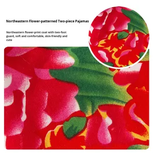 Sudadera Floral grande de otoño e invierno para perros medianos a grandes, ropa Retro con estampado de estilo chino para mascotas para Golden Retrievers - Product Image 4