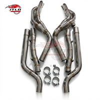 Collecteurs d'échappement de performance en acier inoxydable SS304 de qualité supérieure pour Mercedes Benz C63 AMG W204 - Accessoires de modification