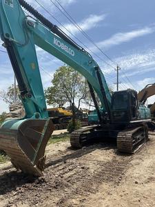 Excavatrice sur chenilles Kobelco d'occasion 35 tonnes SK350-8/SK350D/SK350LC-8 2022, capacité de godet 1,6 m³, boîte de vitesses, pompe, roulement, moteur - Product Image 2