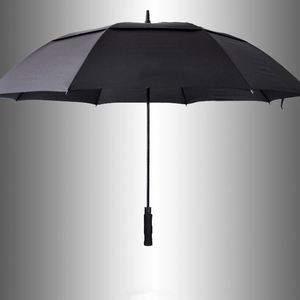 Custom Logo Promotional UV protection <b>Umbrella</b> Waterproof Blue <b>Umbrella</b> Double Canopy Golf <b>Umbrella</b> <b>Windproof</b> - Product Image 3