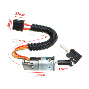 Cilindro de Bloqueo de Encendido para Renault Clio Mk2 Megane Scenic 7701469419 con 2 Llaves Cableadas de Aluminio - Product Image 4