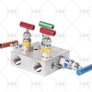 Válvula de Control Manual Ajustable de Cinco Vías, de Acero Inoxidable, para Alta Temperatura y Alta Presión, con Bloqueo - Product Image 1