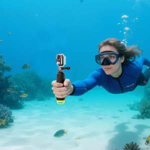 กล้องแอคชั่นขนาดเล็ก UHD Real 4K พร้อมระบบกันสั่น EIS มุมกว้างพิเศษ <span class=keywords><strong>170</strong></span> องศา กันน้ำลึก 30 เมตร รองรับ WiFi บันทึกด้วย MicroSD เหมาะสำหรับถ่ายวิดีโอแบบ Vlogging - Product Image 3