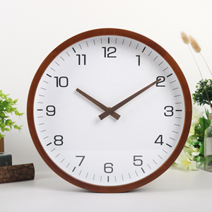 Semplice <span class=keywords><strong>Design</strong></span> Per La Casa Decorativo Silenzioso di <span class=keywords><strong>Legno</strong></span> Rotondo Cornice Moderna Nordic <span class=keywords><strong>Orologi</strong></span> <span class=keywords><strong>Da</strong></span> <span class=keywords><strong>Parete</strong></span> - Product Image 2