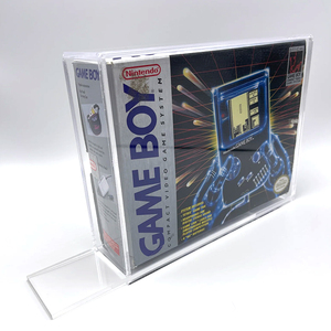 TCG Custom UV Protected Nintendo Game Boy Original Grey Console Box Estuche rígido 6mm de espesor Pantalla acrílica - Product Image 1