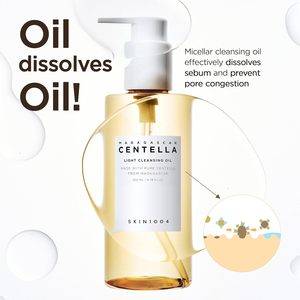 SKIN1004 Centella Double Cleansing Duo: Olio Detergente Leggero 6.76 Fl Oz e Schiuma Detergente in Fiala 4.22 Fl Oz - Set per la Cura del Viso - Product Image 5
