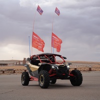 Support de mât de drapeau universel pour ATV/UTV, fixation sur barre de protection pour accessoires de véhicules tout-terrain