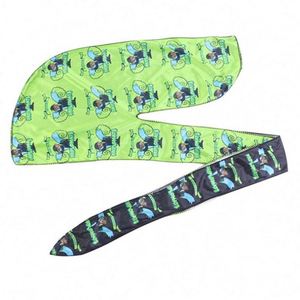 Durag de Seda con Logotipo Personalizado, Multifuncional, MOQ Bajo, Estampado Completo, Pañuelo para la Cabeza para Hombres y Mujeres, Deportes al Aire Libre, Personalizado OEM/ODM - Product Image 6