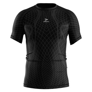 Conjunto de Rashguard y Pantalones Cortos de Alto Rendimiento para Equipos, 2 Piezas, Antideslizante, Altamente Elástico y Transpirable para Gimnasios y Clubes, Venta al Por Mayor - Product Image 4