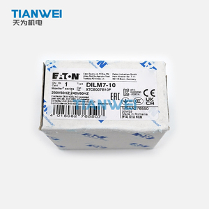 Contactor <span class=keywords><strong>DILM7</strong></span>-10 (230V50HZ, 240V60HZ) 100% Nuevo y Original de 3 Polos, Marca EATON Moeller, Fabricado en EE. UU. - Product Image 2