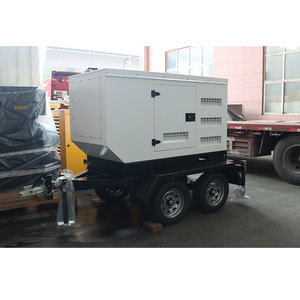 เครื่องกำเนิดไฟฟ้าแบบเงียบติดตั้งบนรถพ่วง 30kW 30kVA 50kW 50kVA แบบเฟสเดียว 60/50Hz สำหรับงานกลางแจ้ง ใช้สำรองไฟ - Product Image 4