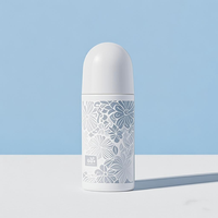 Déodorant Solide Parfumé aux Herbes et Fleurs Minérales, Longue Durée, 50ml, Rafraîchissant, 0% Alcool, Unisexe, Portable - Meilleure Vente