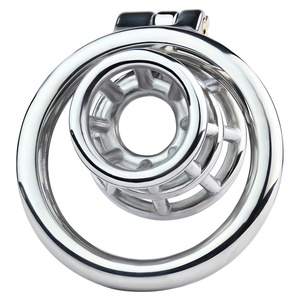 FRRK Sissi - Jaula de Castidad Invertida para Pene, Dispositivo de Castidad de Acero Inoxidable, Dispositivo de Abstinencia Masculina, Juguete Sexual Erótico BDSM - Product Image 2