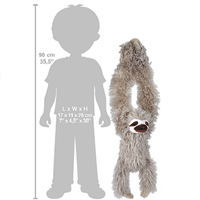 Personnalisation d'usine zebstrika peluche yeti oreiller en peluche vikavolt peluche
