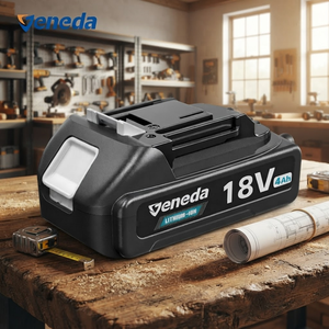 原装 18V Makt 可充电 4Ah 锂离子电池组，兼容 18V 电钻无绳工具，有现货 - Product Image 1