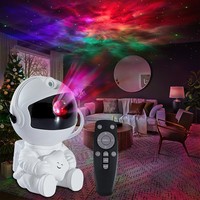 Lampe de projection ciel étoilé transfrontalière, veilleuse atmosphère Voie Lactée, lampe nébuleuse laser créative, télécommande USB