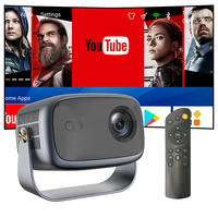 Proyector Inteligente Veacine MINI Portátil B22, Equipo Audiovisual para Cine en Casa, HD 1080P, Compatible con 4K, con HDMI, WIFI, BT, LCD
