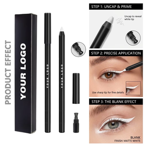 Eyeliner Private Label solido Eyeliner impermeabile cremoso a lunga durata Vegan a prova di macchie nero Eyeliner in Gel a matita <span class=keywords><strong>occhi</strong></span> - Product Image 1