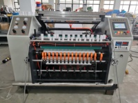 Máquina Cortadora y Rebobinadora de Rollos de Papel Térmico Jumbo RTFQ-1200, Diseño Directo de Fábrica, Personalizable, con Controlador de Tensión