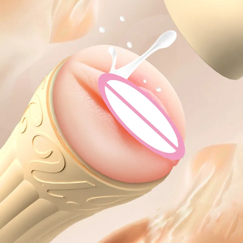 New Design Sucking Vibrator Penis Masssger Masturbator Cup For Men Vaginal Suction Pocket Pussy Male Sex Toy