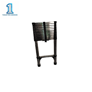 <span class=keywords><strong>Escalera</strong></span> Telescópica Plegable de Acero Inoxidable Industrial de 4.7 Metros para Uso Doméstico - Product Image 4