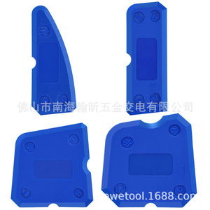 10Pcs Plastic Caulking Tool Kit With Scraper For Sealant Application And Removal - Product Image 4