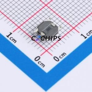 TS011-TBW1FH2.0 Tactile Switch SMD-4P,5.1x5.1mm Switch Single Pole Single Throw Round Button 2.5N Vertical Mount - Product Image 2