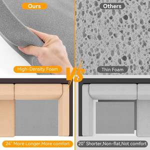 उच्च घनत्व फोम फर्नीचर मरम्मत सेट 3 लिविंग रूम सोफे के लिए सोफे का समर्थन करता है - Product Image 4