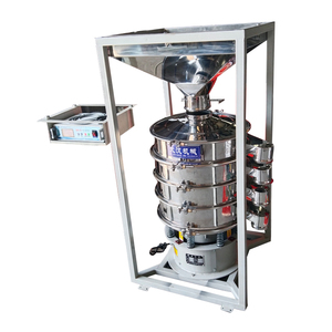 Hiệu quả cao siêu âm muối biển sỏi sữa bột siêu mịn bột siêu âm rung sàng với Phễu - Product Image 1